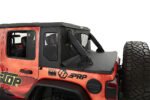 Bestop 53902-17 Trektop Halftop Soft Top - Frameless Design Black twill - Image 6