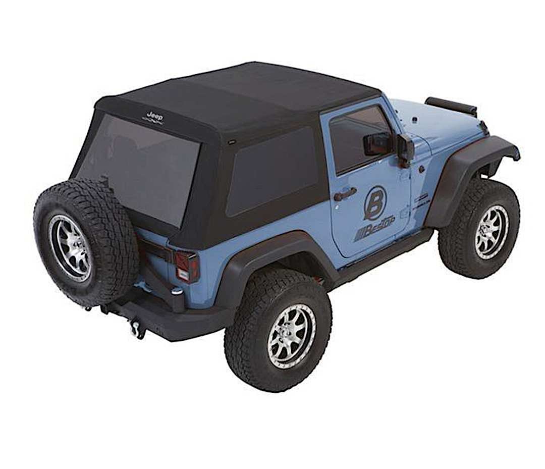 d345442217_1.jpg Bestop 54422-17 Trektop NX Glide Series Soft Top - Black - Image 1