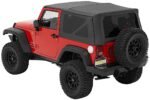 Bestop 54722-35 Supertop NX Soft Top - With Frame (Frame Included) Black diamond - Image 13
