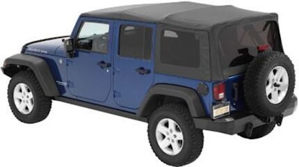 Bestop 54723-35 Supertop NX Soft Top - With Frame (Frame Included) Black diamond