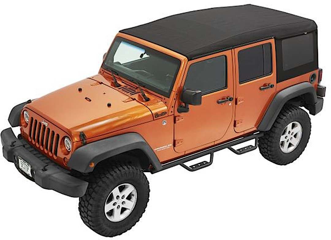 d345472417_1.jpg Bestop 54724-17 Supertop Ultra Squareback Soft Top - Black - Image 1