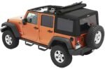 Bestop 54724-17 Supertop Ultra Squareback Soft Top - Black - Image 4