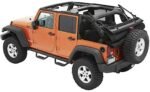 Bestop 54724-17 Supertop Ultra Squareback Soft Top - Black - Image 7