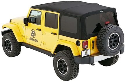 Bestop 54823-17 Supertop NX Soft Top - With Frame (Frame Included) Black twill