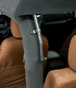 Bestop 54922-17 Trektop Glide FastBack  Soft Top - With Frame (Frame Included) Black twill - Image 7