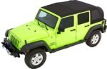 Bestop 54923-35 Trektop Glide FastBack  Soft Top - With Frame (Frame Included) Black diamond