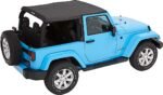 Bestop 56852-35 Trektop Fastback Soft Top - With Frame (Frame Included) Black diamond - Image 5
