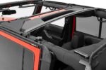 Bestop 56853-17 Trektop Fastback Soft Top - With Frame (Frame Included) Black twill - Image 15
