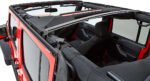 Bestop 56853-17 Trektop Fastback Soft Top - With Frame (Frame Included) Black twill - Image 10