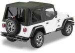 Bestop 79129-35 Replace-A-Top Soft Top - Without Frame (Requires Factory Frame) Black diamond