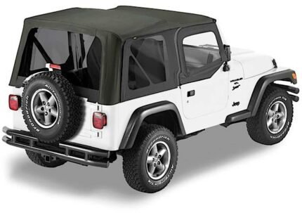 Bestop 79129-35 Replace-A-Top Soft Top - Without Frame (Requires Factory Frame) Black diamond