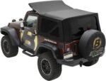 Bestop 79136-35 Replace-A-Top Soft Top - Without Frame (Requires Factory Frame) Black diamond - Image 3