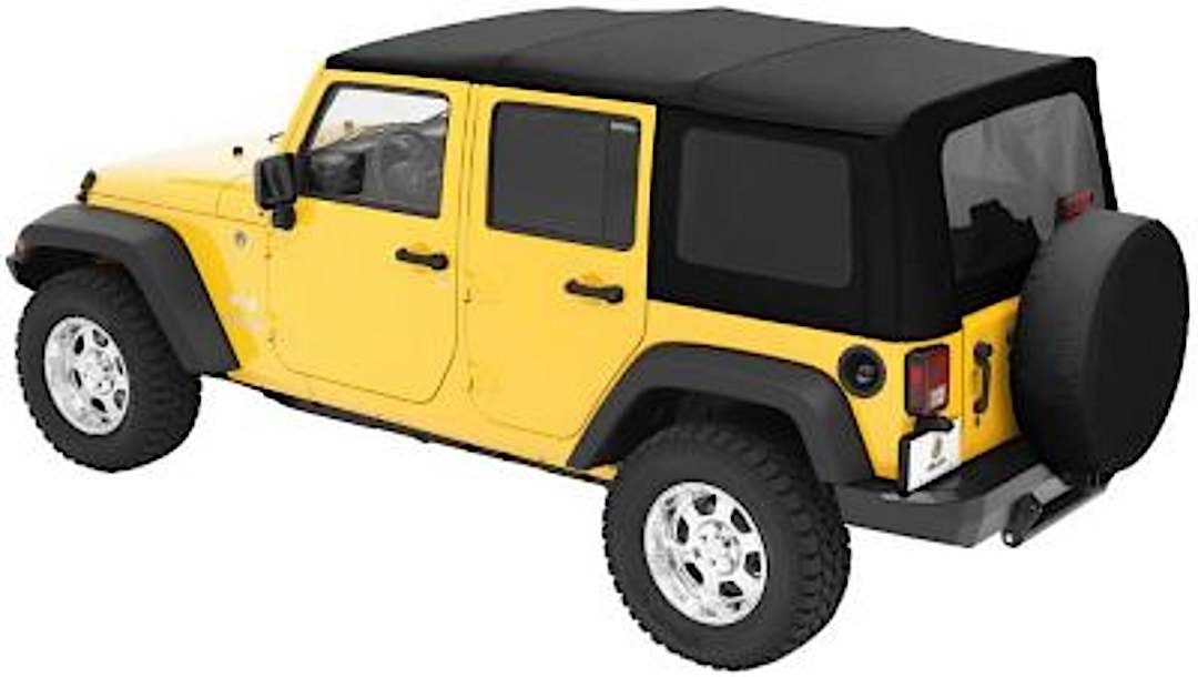 d347913735_1.jpg Bestop 79137-35 Replace-A-Top Soft Top - Without Frame (Requires Factory Frame) Black diamond - Image 1