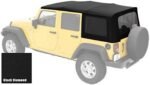 Bestop 79137-35 Replace-A-Top Soft Top - Without Frame (Requires Factory Frame) Black diamond - Image 2