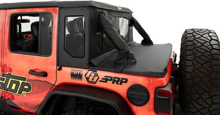 Bestop 80103-35 Halftop Series Soft Top - With Frame (Frame Included) Black diamond