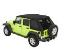 Bestop 54423-17 Soft Top - With Frame (Frame Included) Black - Image 7
