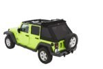 Bestop 54423-17 Soft Top - With Frame (Frame Included) Black - Image 8