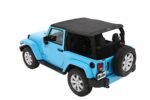 Bestop 56452-35 Trektop Slantback Series Soft Top - Frameless Design Black - Image 3