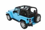 Bestop 56452-35 Trektop Slantback Series Soft Top - Frameless Design Black - Image 4