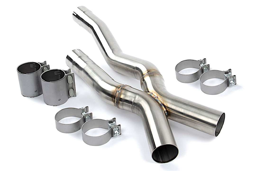 dind6600087_1.jpg Dinan D660-0087 Direct Fit Resonator Delete, Sold Individually - Image 1