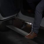 Go Rhino 20404280T Running Boards, Protective Bedliner Coating, Aluminum, DIESEL, 4-Door, Extended Cab Pickup, E-BOARD E1 Electric Series - Image 9