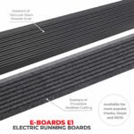 Go Rhino 20404580T Running Boards, Protective Bedliner Coating, Aluminum, Extended Cab Pickup, DIESEL/GAS, E-BOARD E1 Electric Series - Image 5