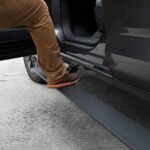 Go Rhino 20404857PC Running Boards, Textured Black, Aluminum, Up To 300 lbs. Per Step Area, 6 in. All-Season Running Board, with Anti-Slip Surface, Standard Cab Pickup, FLEX/GAS, E-BOARD E1 Electric Series - Image 7