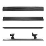 Go Rhino 20412680PC Running Boards, Textured Black, Aluminum, 4-Door, Extended Cab Pickup, E-BOARD E1 Electric Series - Image 2