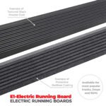 Go Rhino 20436680PC Running Boards, Textured Black, Aluminum, with Mounting Kit, 4-Door, Extended Cab Pickup, E1 Series - Image 5