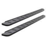 Go Rhino 6340488720PC Running Boards, Textured Black, Galvanized Steel, 4-Door, Crew Cab Pickup, RB10 Series