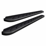 Go Rhino 63417780T Running Boards, Steel, 6 in. Width, Includes 1-Pair of RB10 Drop Steps (1-Drop Step For Each Board), 4-Door, Extended Cab Pickup, RB10 Raptor-Style Series