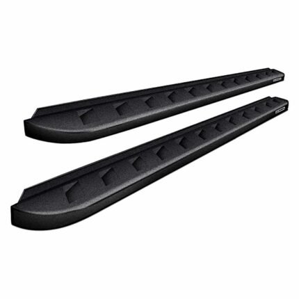 Go Rhino 63417780T Running Boards, Steel, 6 in. Width, Includes 1-Pair of RB10 Drop Steps (1-Drop Step For Each Board), 4-Door, Extended Cab Pickup, RB10 Raptor-Style Series
