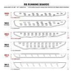 Go Rhino 6342068720PC Running Boards, Textured Black, Galvanized Steel, 4-Door, Crew Cab Pickup, RB10 Series - Image 6