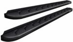 Go Rhino 63442568T Running Boards, Black, Steel, with Mounting Brackets, 4-Door, Sport Utility, RB10 Raptor-Style Series