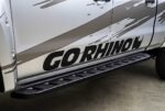 Go Rhino 63442568T Running Boards, Black, Steel, with Mounting Brackets, 4-Door, Sport Utility, RB10 Raptor-Style Series - Image 5