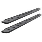 Go Rhino 6344358020PC Running Boards, Powdercoated Textured Black, Steel, 4-Door, Extended Cab Pickup, RB10 Slim Line Series - Image 2