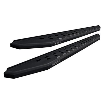 Go Rhino 69417780T Running Boards, Steel, 5 in. Width, Includes 1-Pair of RB10 Drop Steps (1-Drop Step For Each Board), 4-Door, Crew Cab Pickup/4-Door, Extended Cab Pickup, RB20 Raptor-Style Series