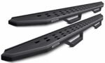 Go Rhino 6944256820PC Running Boards, Powdercoated Textured Black, Steel, Includes Mounting Brackets and Two Pairs of Drop Down Steps, 4-Door, Sport Utility, RB20 Raptor-Style Series