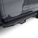 Go Rhino 6944256820PC Running Boards, Powdercoated Textured Black, Steel, Includes Mounting Brackets and Two Pairs of Drop Down Steps, 4-Door, Sport Utility, RB20 Raptor-Style Series - Image 3