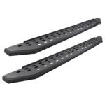 Go Rhino 6944358020PC Running Boards, Powdercoated Textured Black, Steel, 4-Door, Extended Cab Pickup, RB20 Raptor-Style Series