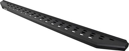 Go Rhino 69451687T Running Boards, Powdercoated Textured Black, Steel, Includes Mounting Bracket(S), with Or without (4) Drop Down Steps, Sold Separately, 4-Door, Crew Cab Pickup, RB20 Raptor-Style Series