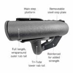 Go Rhino DT4043T Running Boards, Textured Black, Steel, Extended Cab Pickup, DIESEL/GAS - Image 5