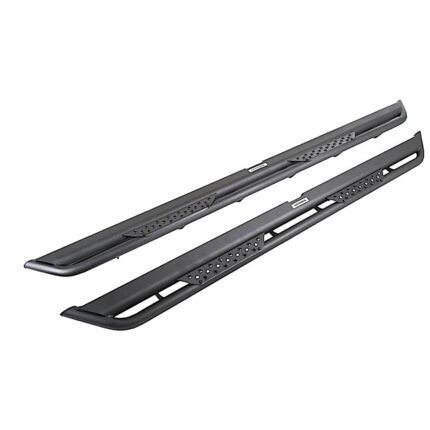 Go Rhino DT4052T Running Boards, Textured Black, Steel, Crew Cab Pickup, DIESEL/GAS