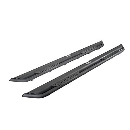 Go Rhino DT4054T Running Boards, Textured Black, Steel, Extended Cab Pickup