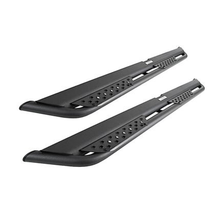 Go Rhino DT4129T Running Boards, Textured Black, Steel, 4-Door, Sport Utility