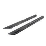 Go Rhino DT4205T Running Boards, Textured Black, Steel, 4-Door, Crew Cab Pickup