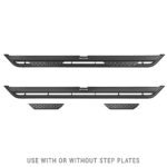 Go Rhino DT4435T Running Boards, Textured Black, Steel, 4-Door, Extended Cab Pickup - Image 3