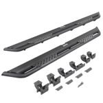 Go Rhino DT4506T Running Boards, Powdercoated Textured Black, Steel, 4-Door, Sport Utility