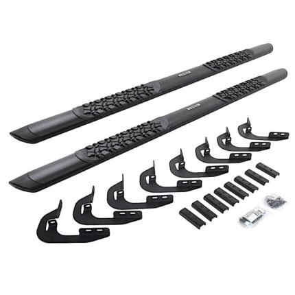 Go Rhino V3405880T Running Boards, Powdercoated Textured Black, Aluminum, 4-Door, Extended Cab Pickup, V3 Series