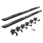Go Rhino V3417780T Running Boards, Powdercoated Textured Black, Aluminum, 4-Door, Extended Cab Pickup, V3 Series